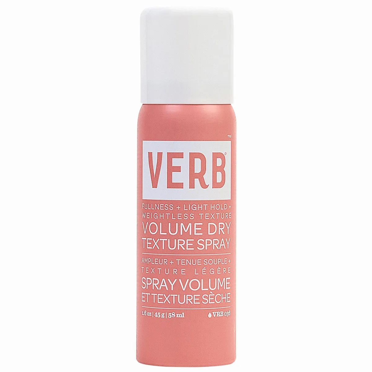 Mini Volumizing Texture Spray with Light Hold 1.6 oz / 58 Ml by Verb