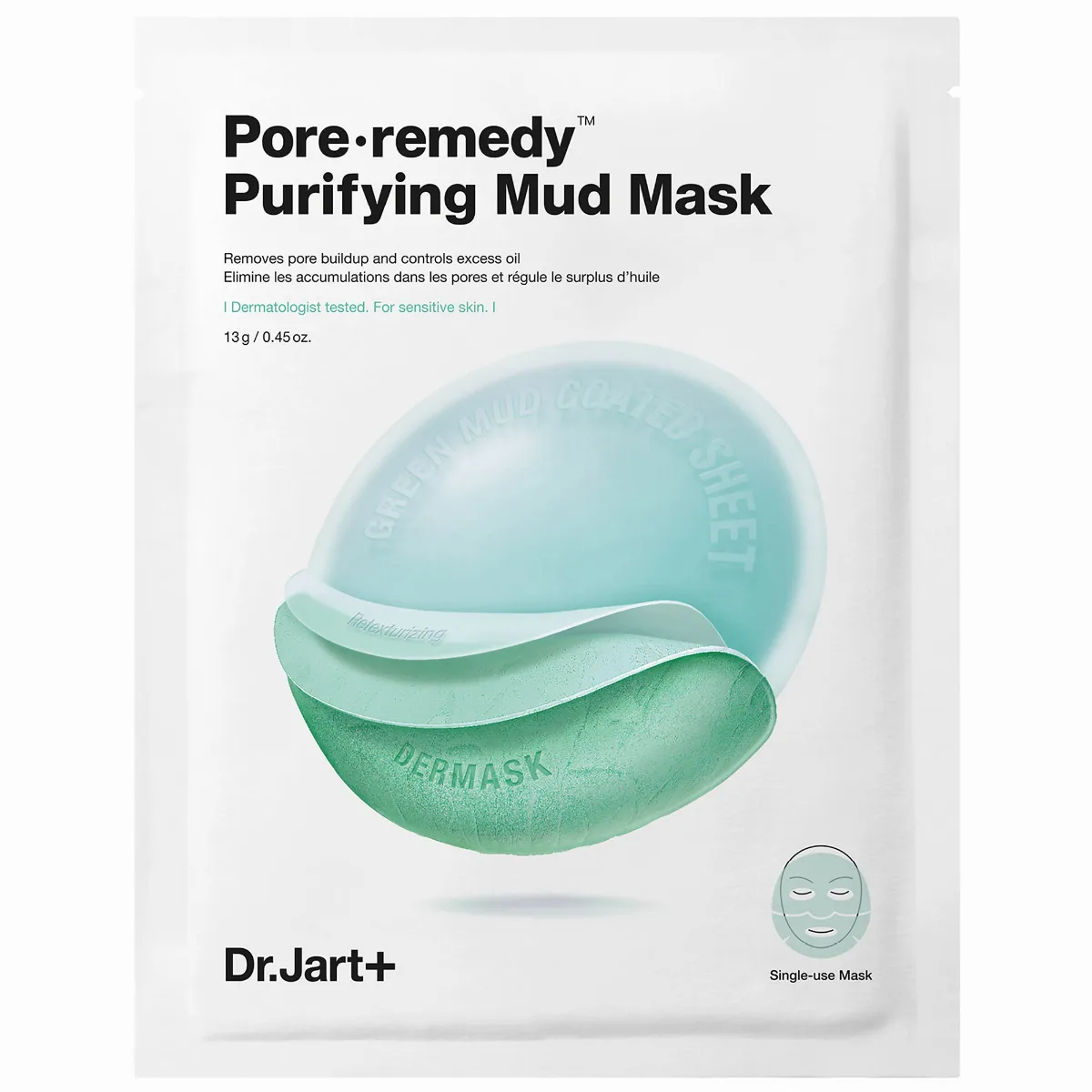 Pore Remedy Purifying Mud Face Mask 0.45 oz / 13 G by Dr. Jart+