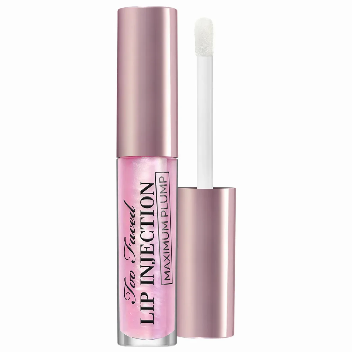 Mini Lip Injection Maximum Plump Extra Strength Hydrating Lip Plumper Clear 0.10 oz / 2.8 G by Too Faced