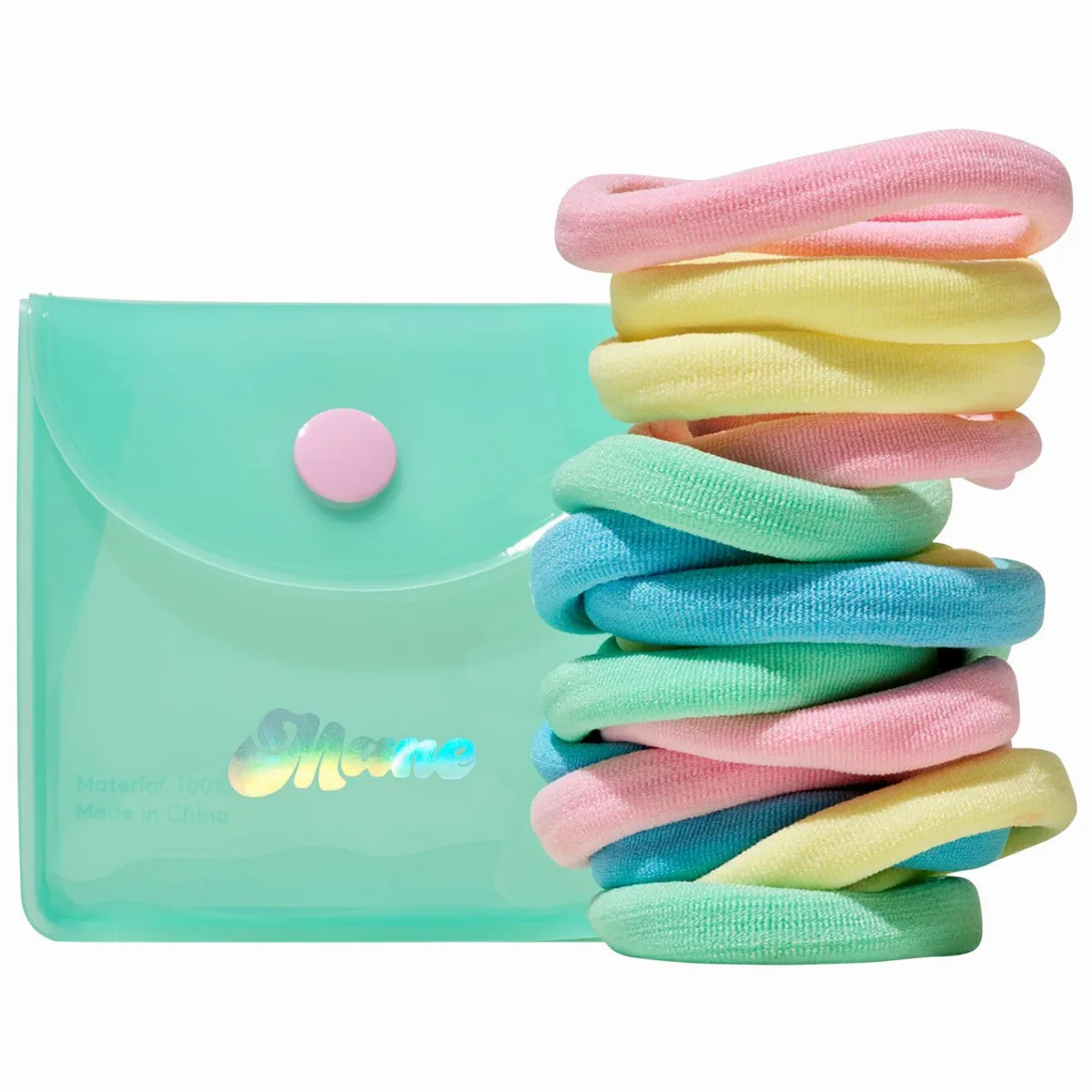 Rainbow Fabric Hair Ties by Mane