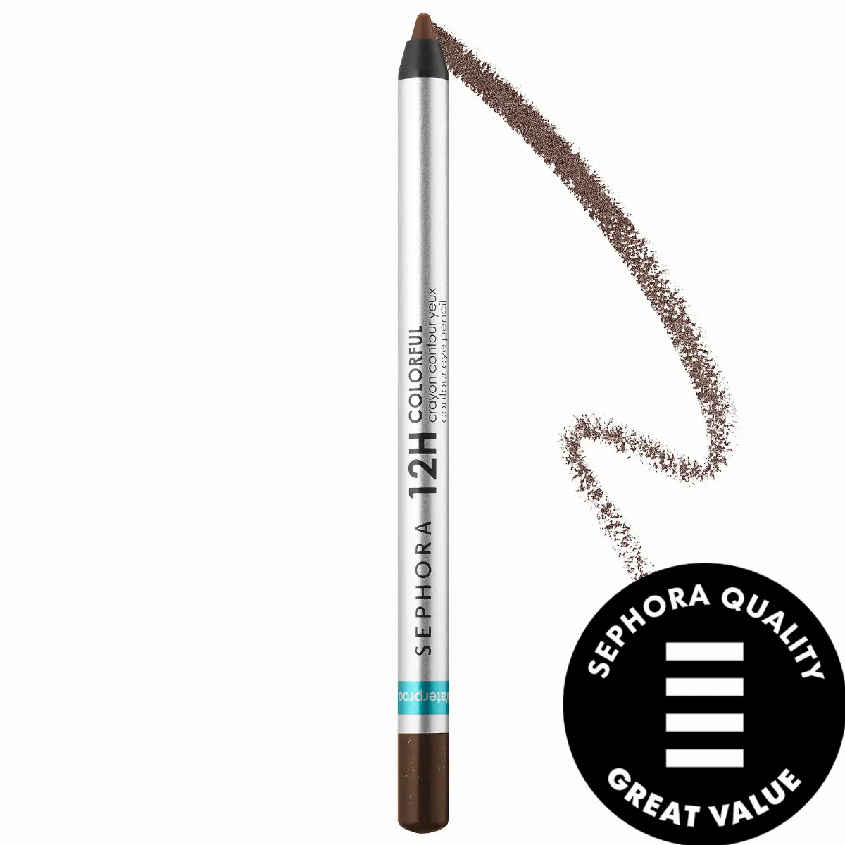 12 Hour Colorful Contour Pencil Eyeliner 12 Cappuccino by SEPHORA COLLECTION