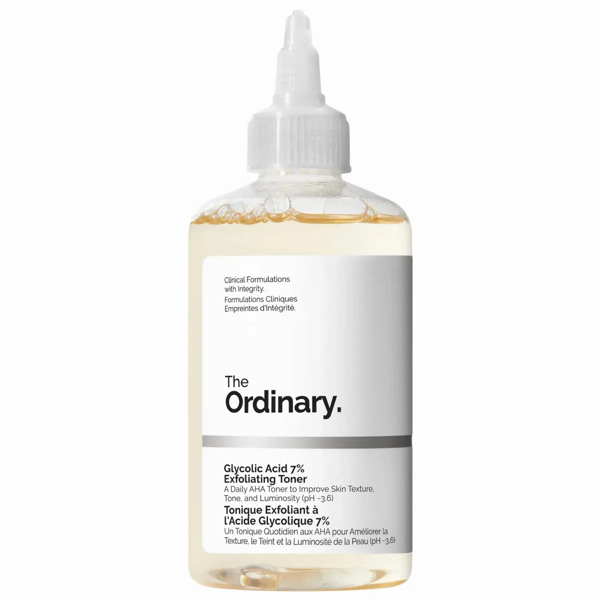 Glycolic Acid 7% Exfoliating and Brightening Daily Toner 8 oz / 240 mL by The Ordinary