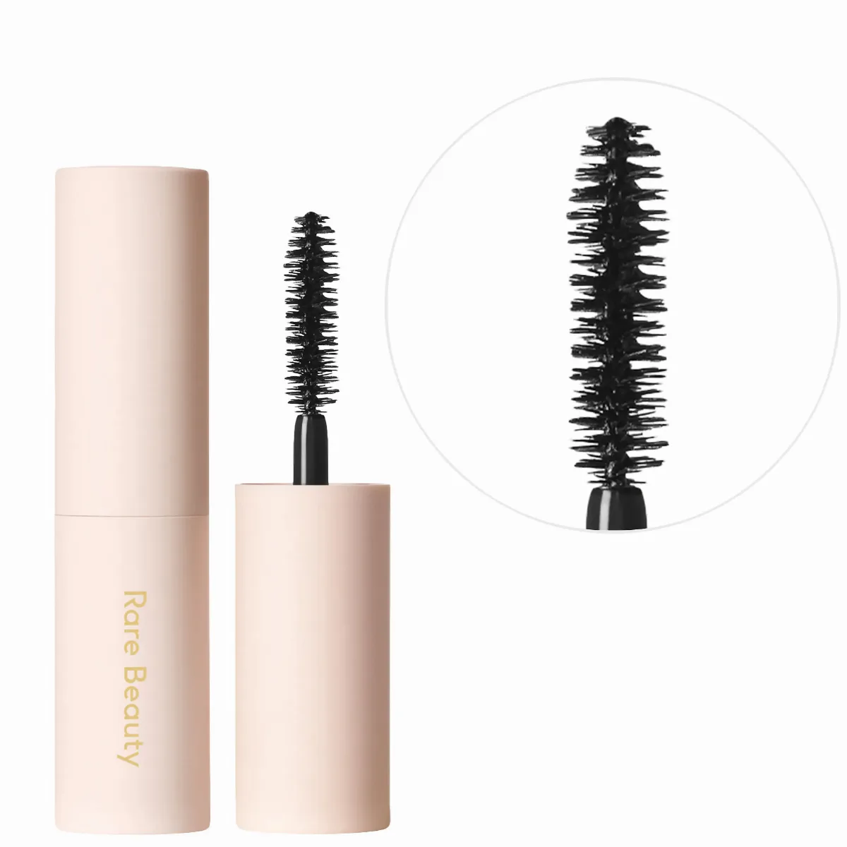 Mini Perfect Strokes Universal Volumizing Mascara Black 0.27 oz / 8 mL by Rare Beauty by Selena Gomez