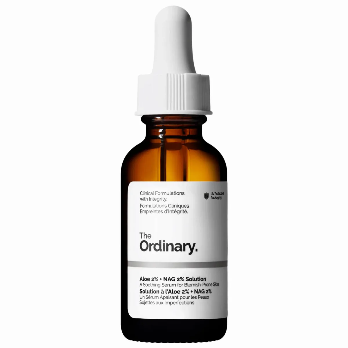 Aloe 2% + NAG 2% Solution for Post-Acne Marks 1 oz / 30 Ml by The Ordinary