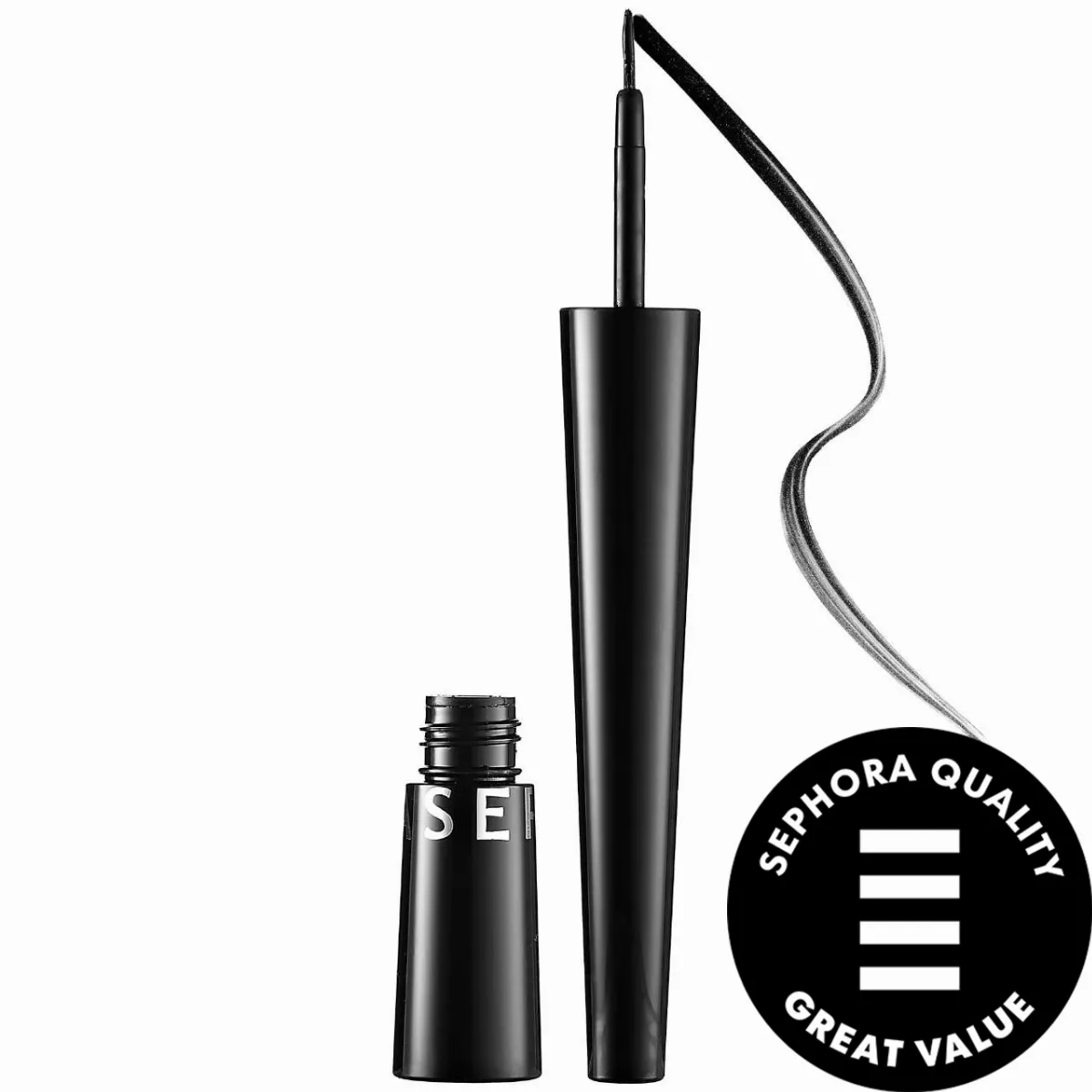 Long Lasting Eyeliner High Precision Brush 01 Black by SEPHORA COLLECTION
