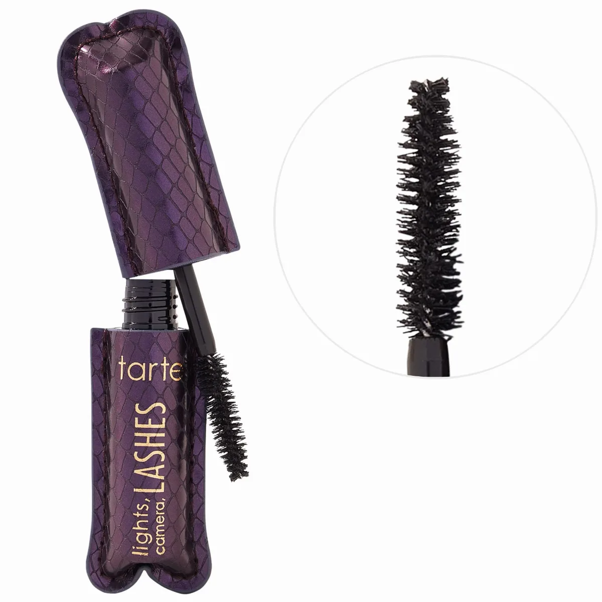 Mini Lights Camera Lashes Volumizing Mascara Black Mini 0.16 oz / 5 mL by tarte