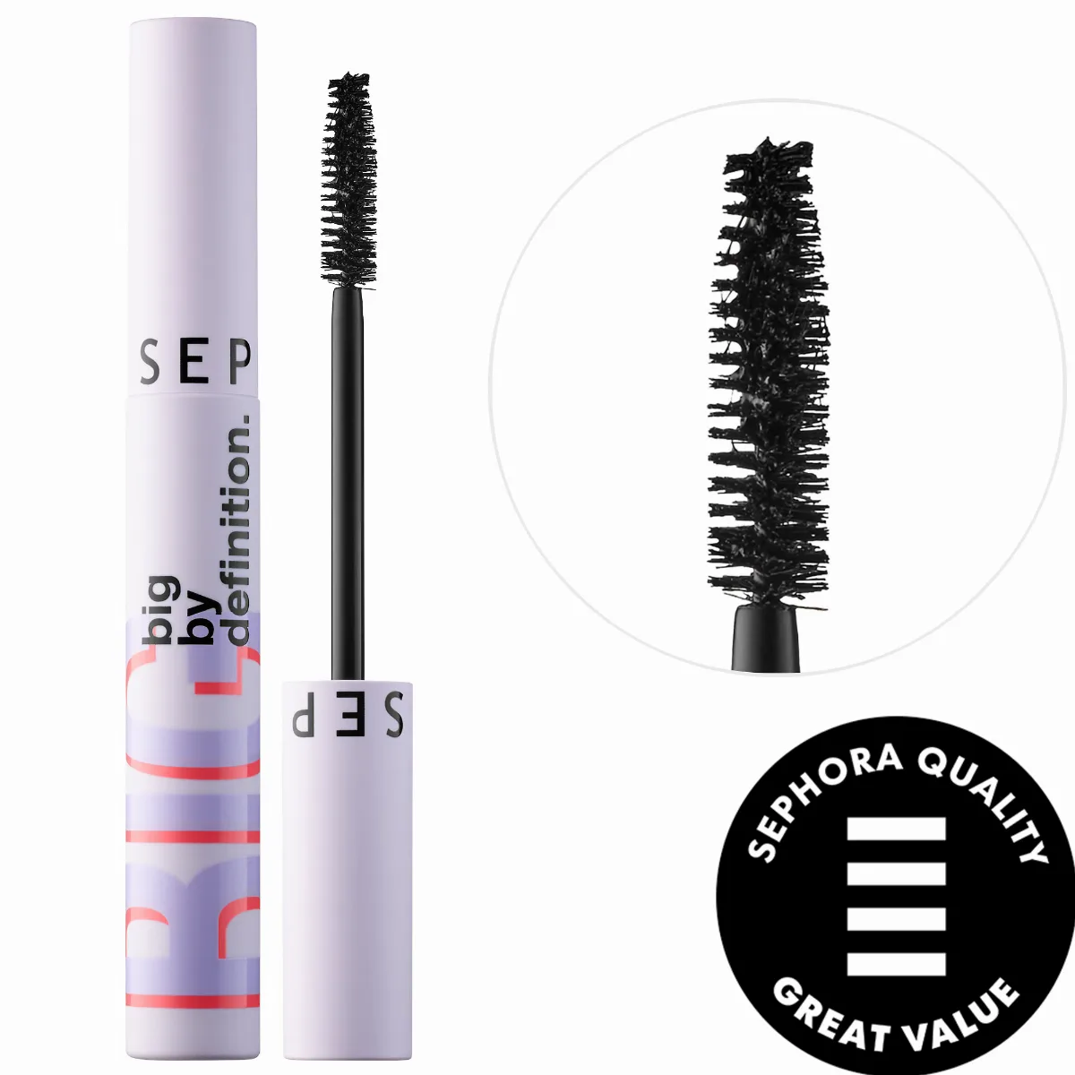 Big by Definition Defining & Volumizing Mascara Ultra Black 0.34 oz / 10 Ml by SEPHORA COLLECTION