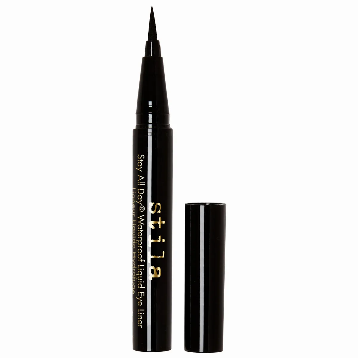 Mini Stay All Day Waterproof Liquid Eye Liner Black.008 oz /.25 Ml by stila
