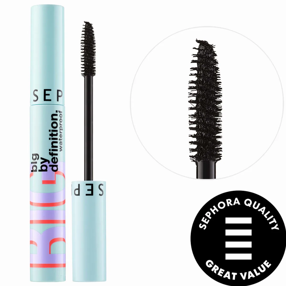 Big by Definition Defining & Volumizing Waterproof Mascara Ultra Black by SEPHORA COLLECTION