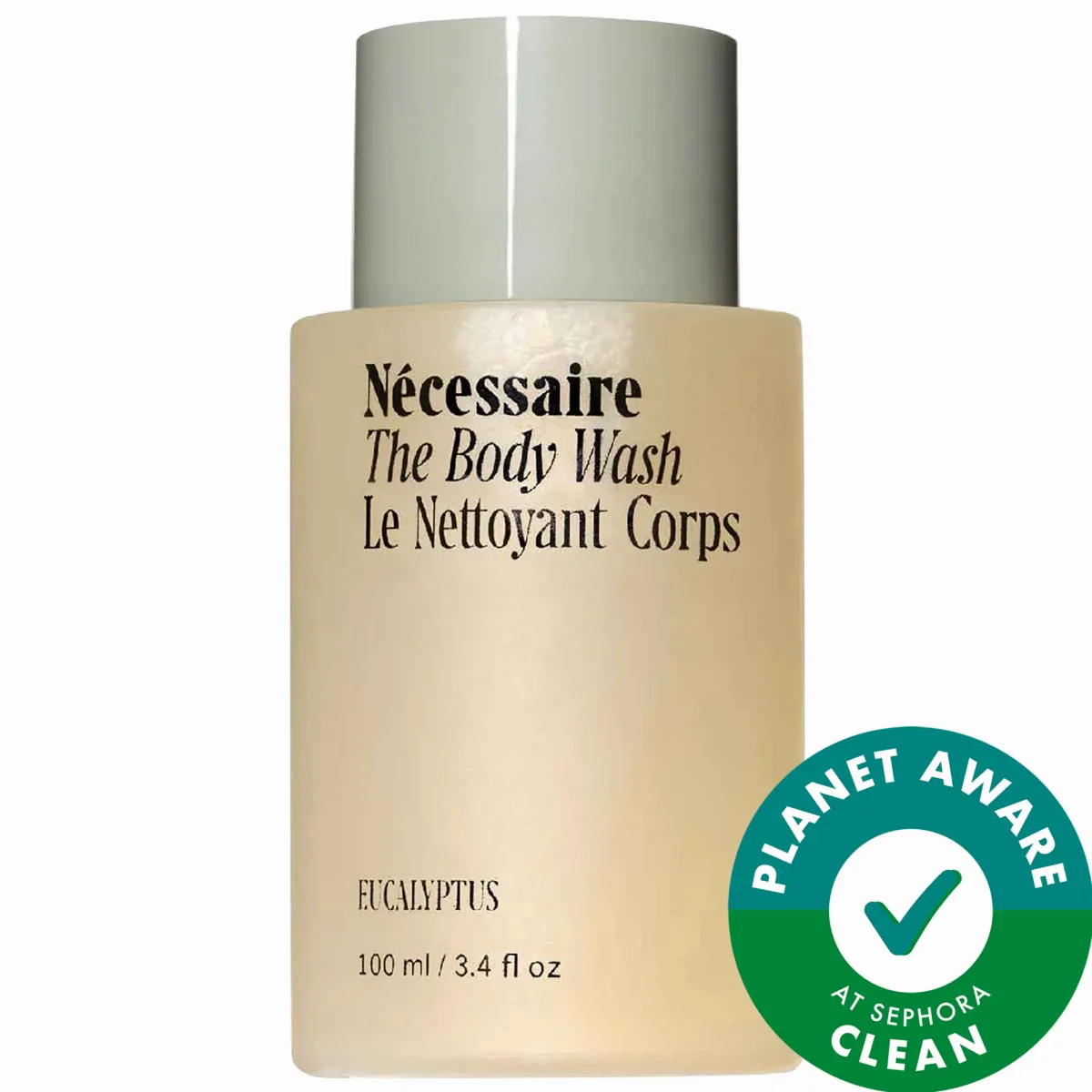 Mini the Body Wash Eucalyptus - Nourishing Treatment Cleanse with Lipid-Rich Oils + Niacinamide 3.4 oz / 100 mL by Nécessaire