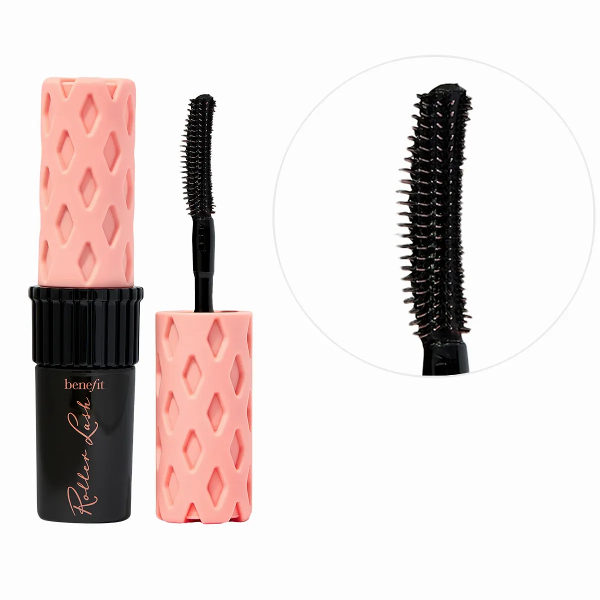 Mini Roller Lash Curling & Lifting Mascara Black 0.14 oz / 4 G by Benefit Cosmetics