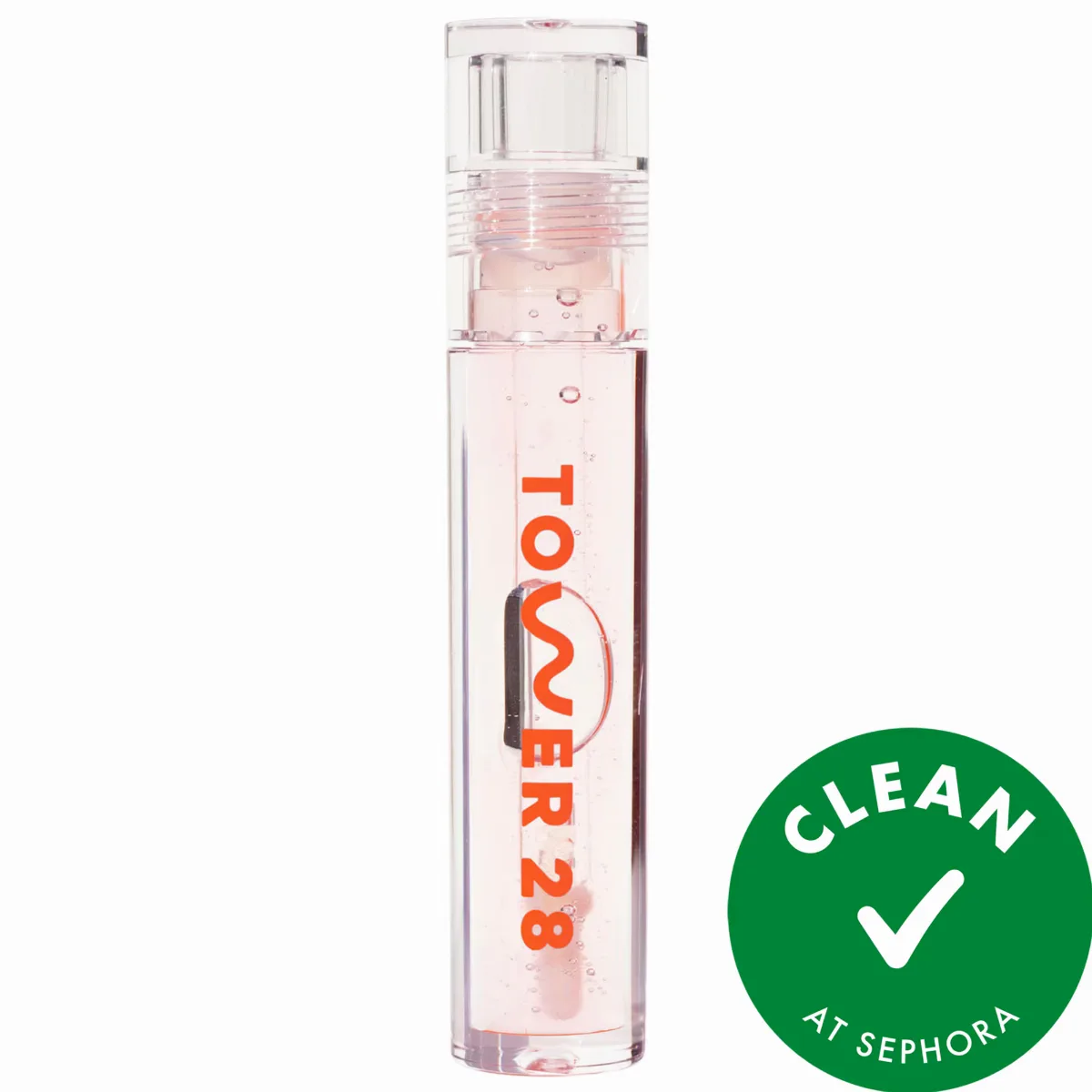 ShineOn Lip Jelly Hydrating Non-Sticky Lip Oil Chill 0.13 oz / 3.9 G by Tower 28 Beauty