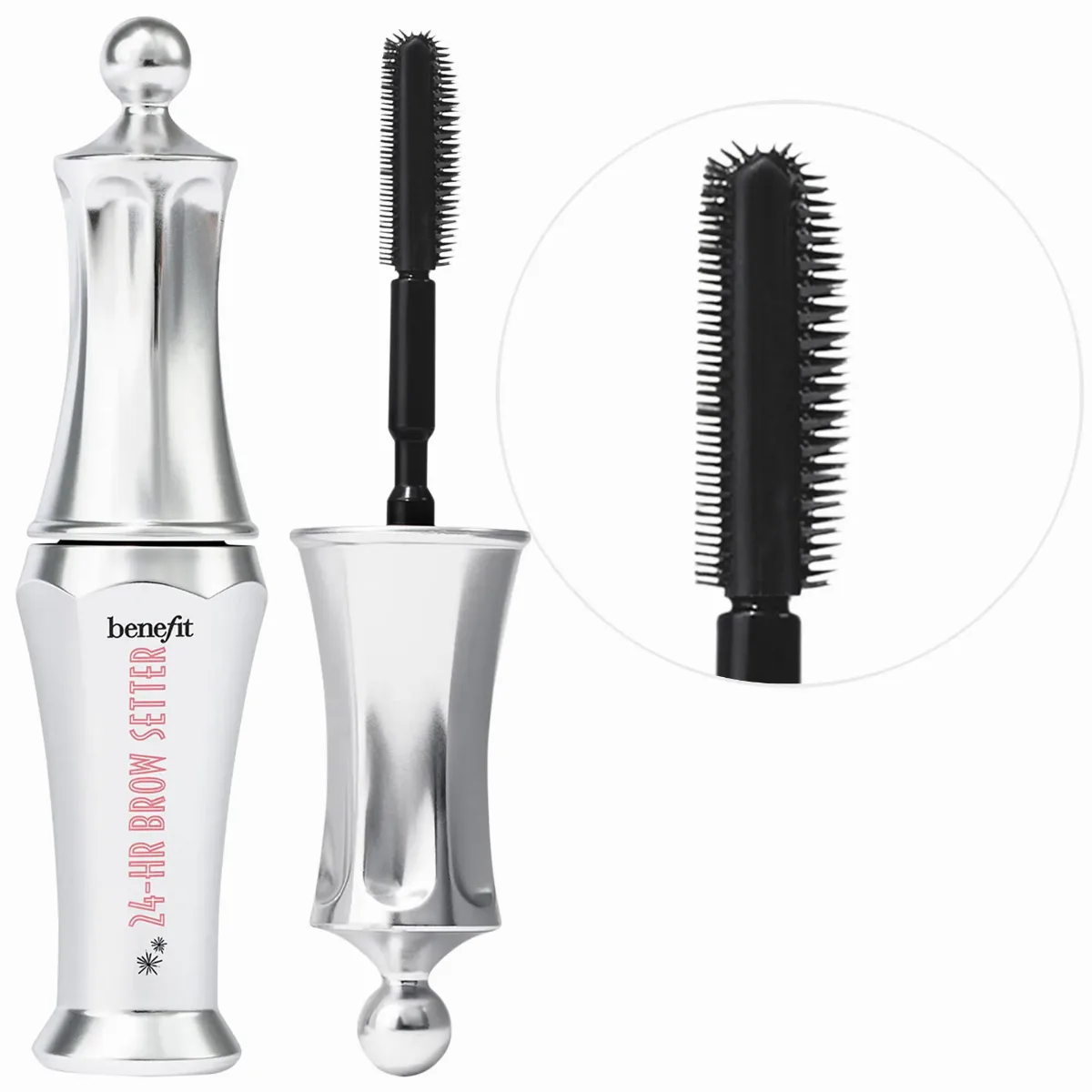 Mini 24-HR Brow Setter Clear Brow Gel with Lamination Effect 0.11/3.5 mL by Benefit Cosmetics