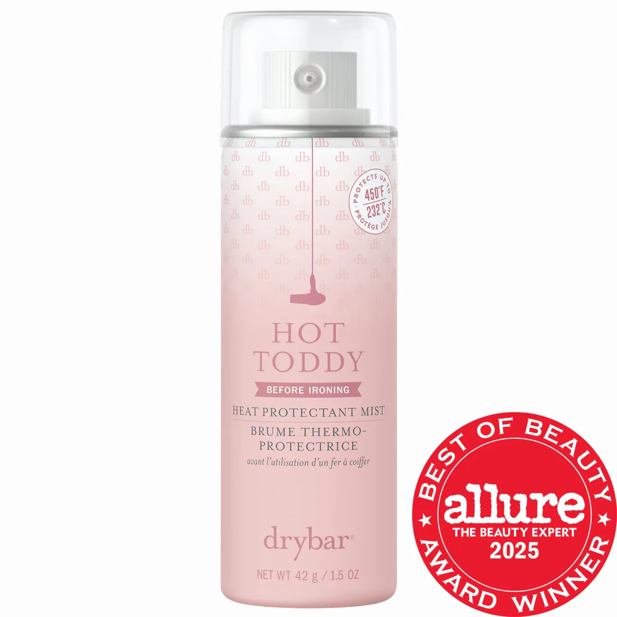 Mini Hot Toddy Heat Protectant Mist 1.5 oz / 42 G by Drybar
