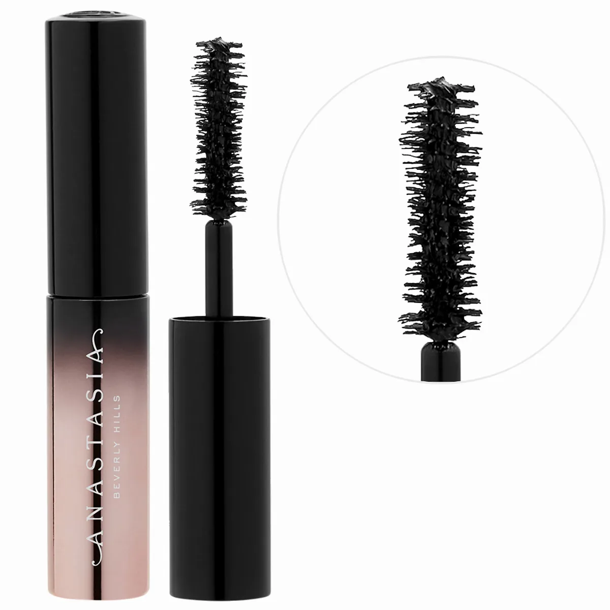 Mini Lash Brag Jet-Black Volumizing Mascara 0.17 Fl oz / 5 mL by Anastasia Beverly Hills