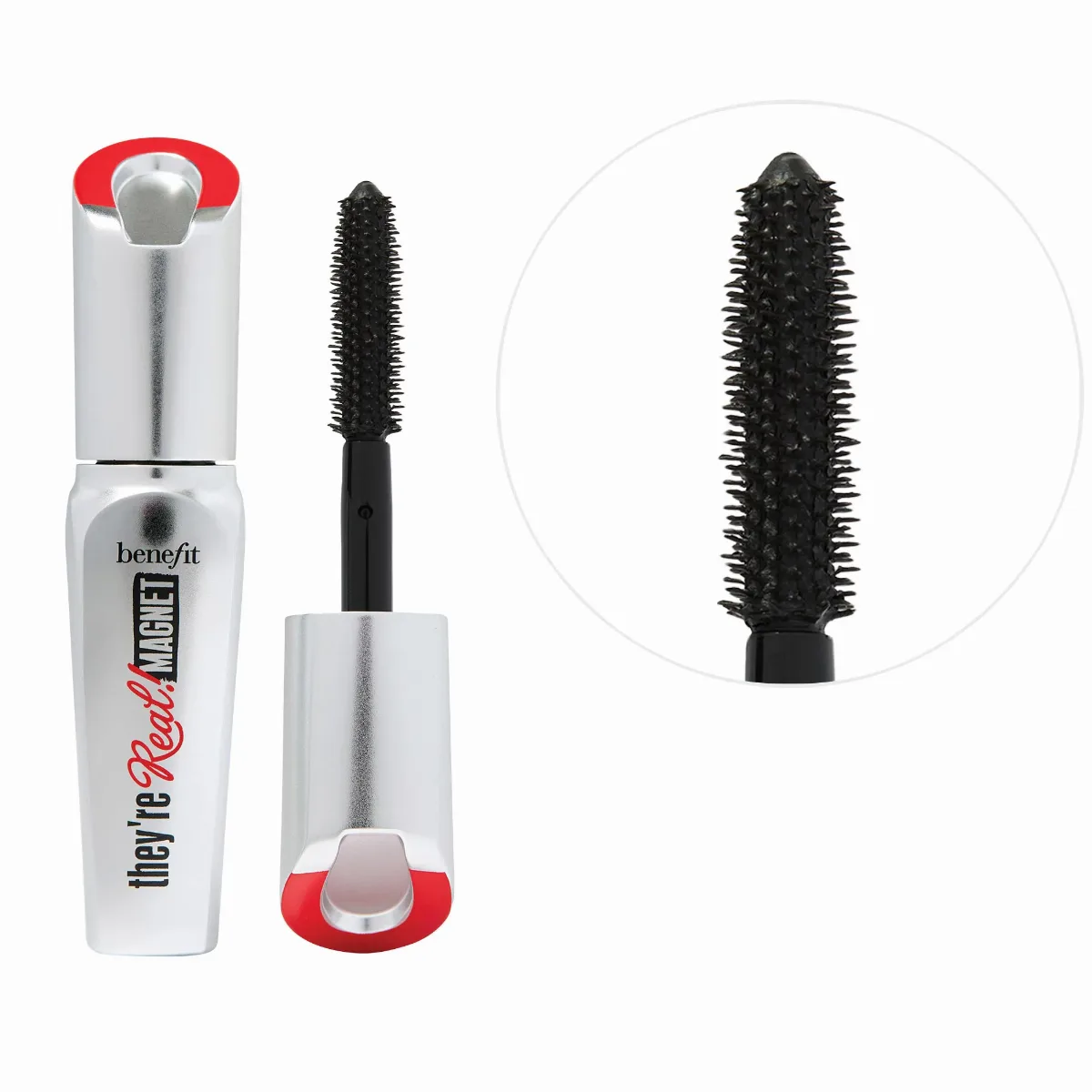 Mini They're Real! Magnet Extreme Lengthening Mascara Supercharged Black 0.16 oz / 4.53 G by Benefit Cosmetics