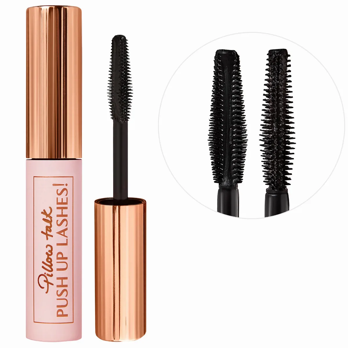 Mini Pillow Talk Push Up Lashes Volumizing & Lengthening Mascara 0.13 oz / 4 mL by Charlotte Tilbury