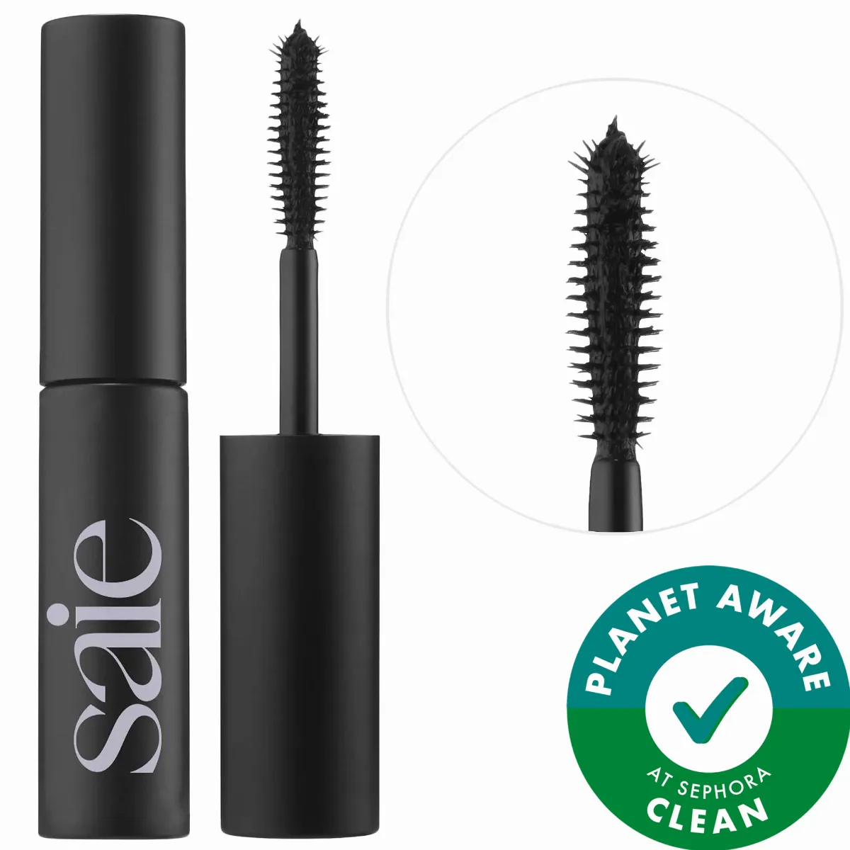 Mini Mascara 101 Lengthening and Lifting 0.17 oz / 5 G by Saie