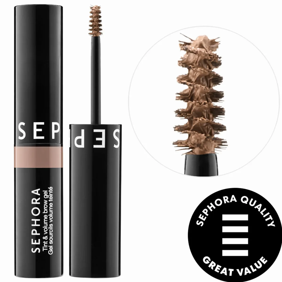 Tinted Volumizing Eyebrow Gel 01 Blonde 0.16 oz / 5 mL by SEPHORA COLLECTION