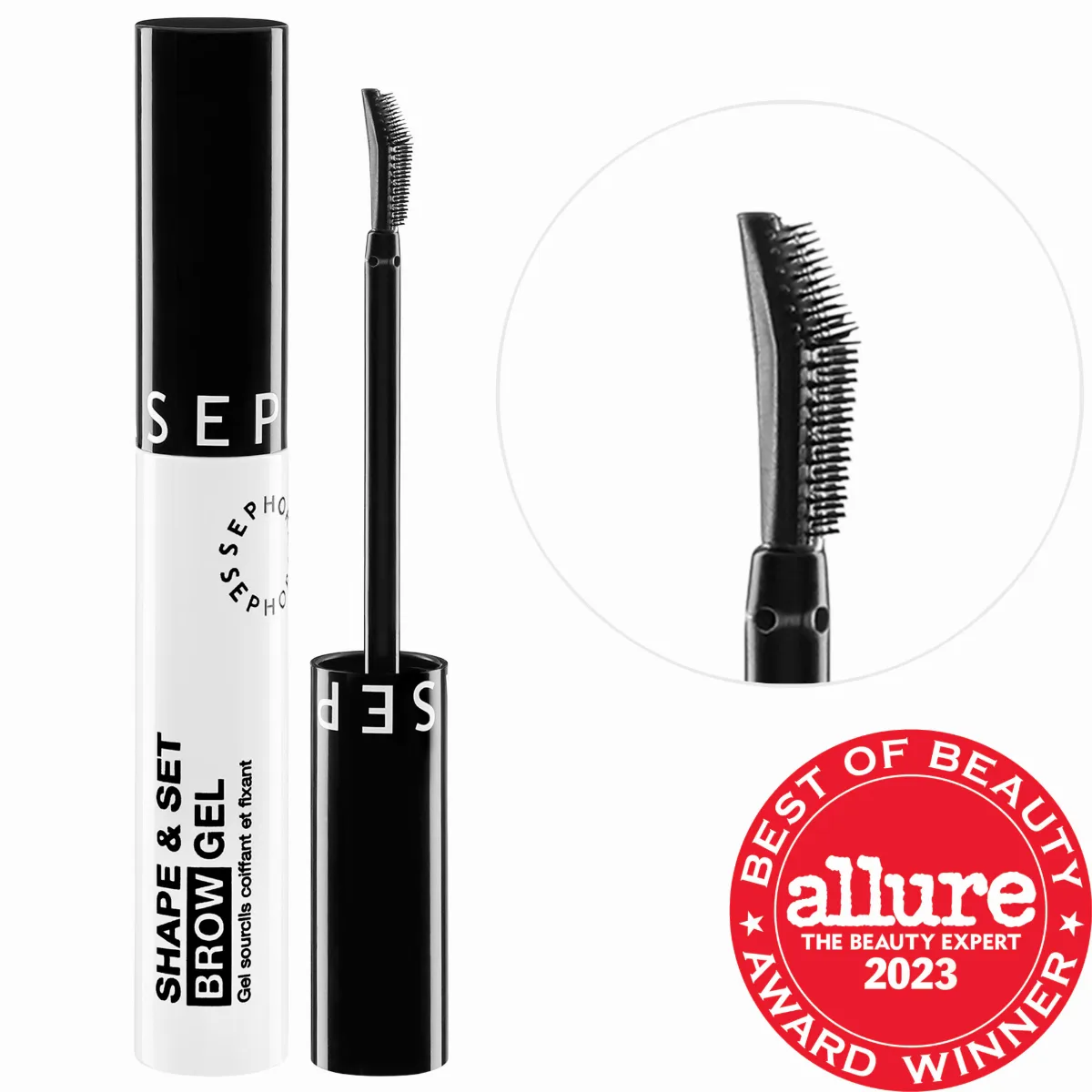 Shape & Set Clear Eyebrow Gel Transparent 0.23 oz / 7 mL by SEPHORA COLLECTION