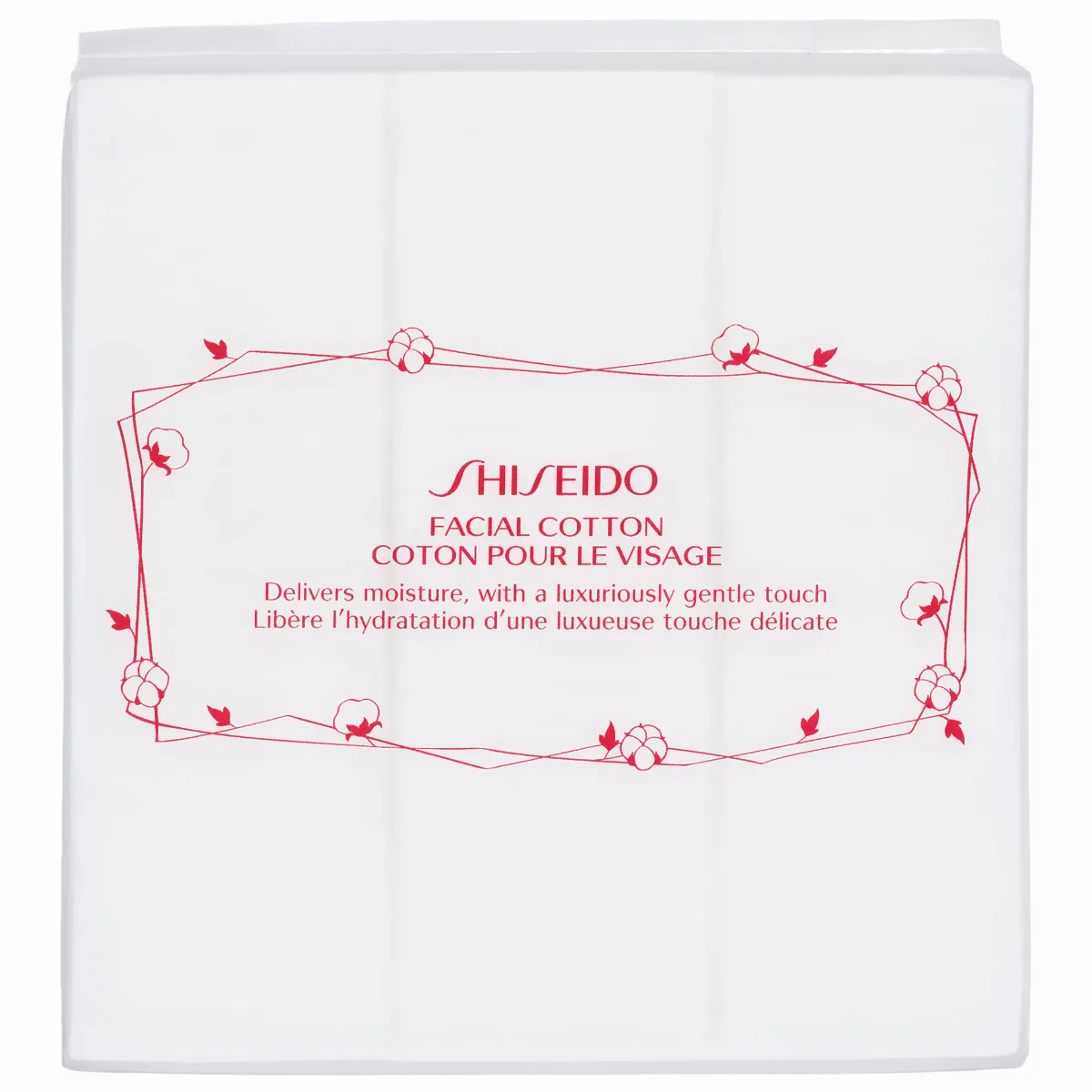 Super-Soft, 100% Natural Facial Cotton 165 Sheets by Shiseido
