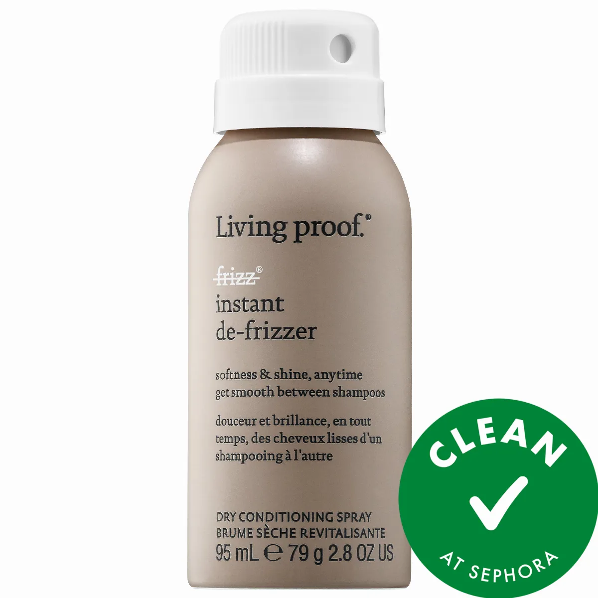 Mini No Frizz Instant De-Frizzer 2.8 Oz/ 98 mL by Living Proof