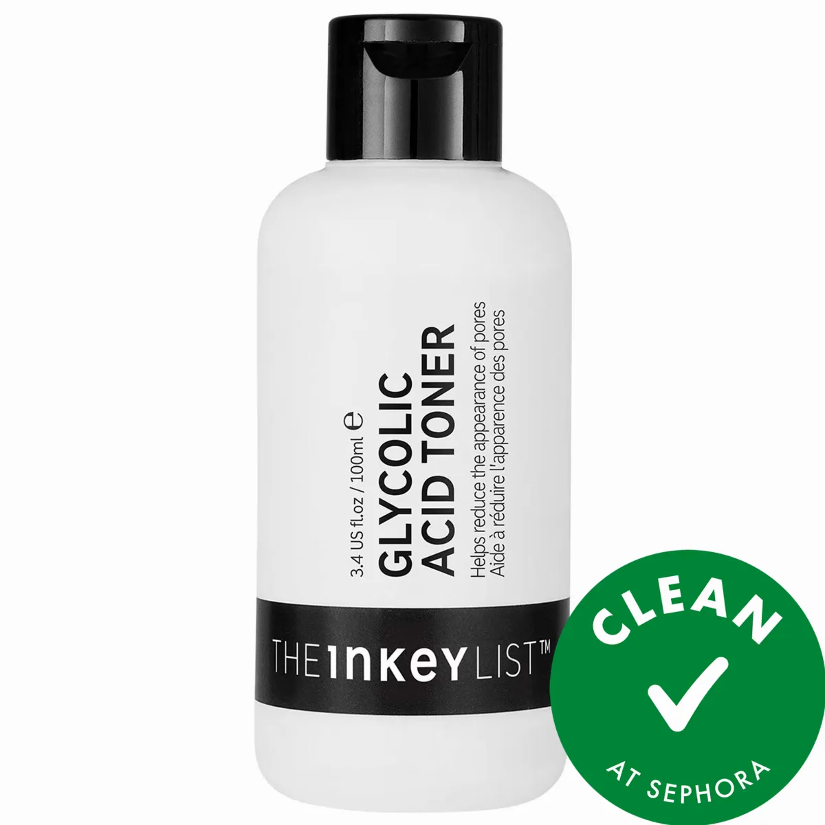 Glycolic Acid Exfoliating Toner 3.4 Oz/ 100 mL by The INKEY List