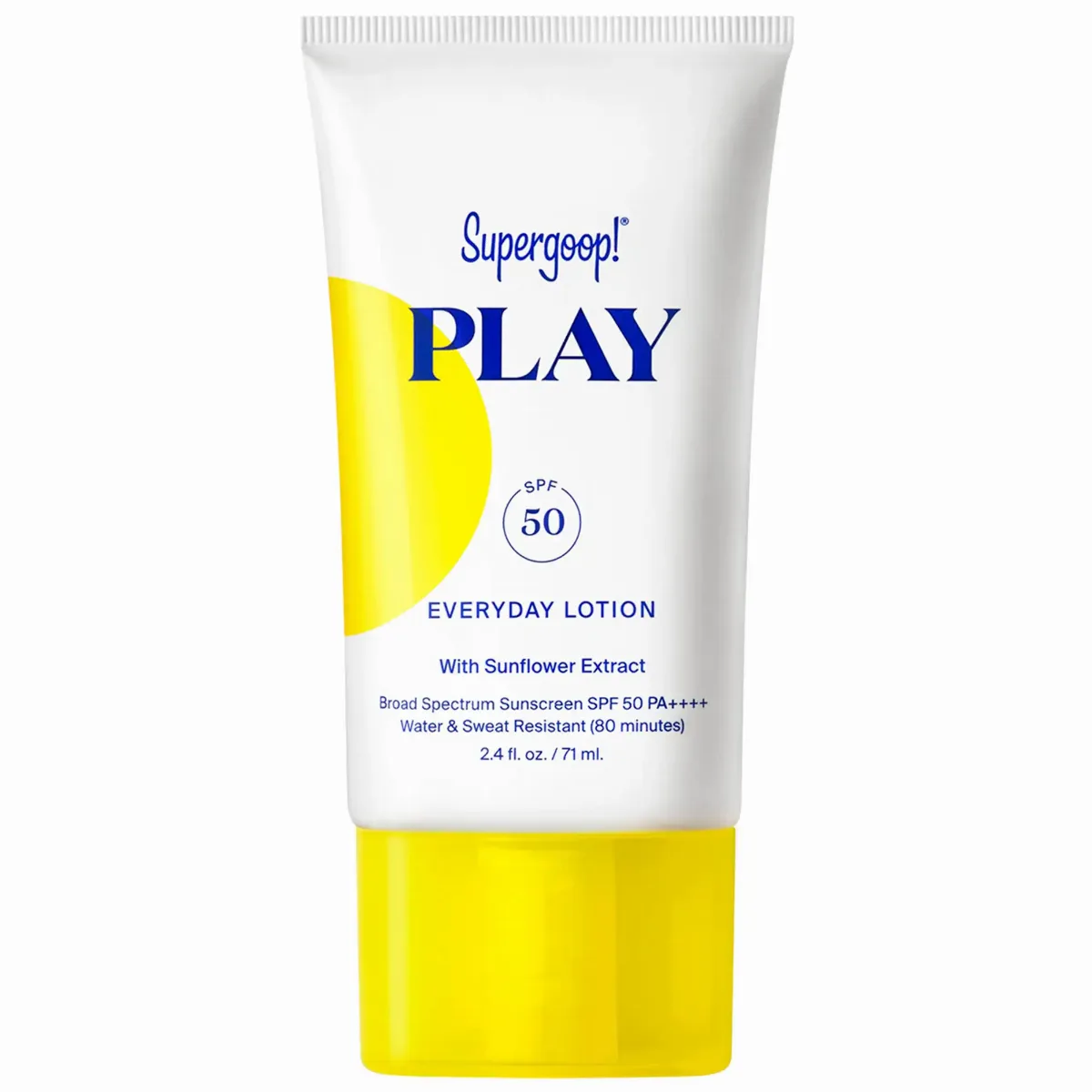 Mini PLAY Everyday Lotion SPF 50 with Sunflower Extract 2.4 Oz/ 71 mL by Supergoop