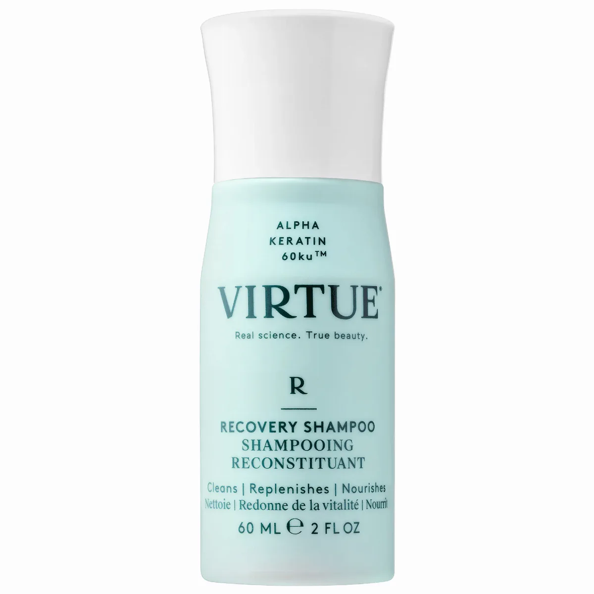 Mini Hydrating Recovery Shampoo for Dry, Damaged & Colored Hair 2 Oz/ 60 mL by Virtue