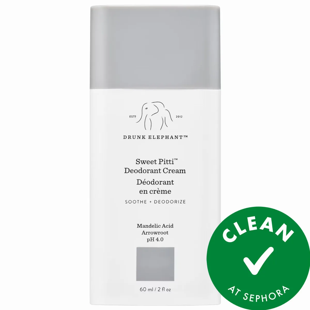 Sweet Pitti Deodorant Cream 2.0 Oz/ 60 mL by Drunk Elephant