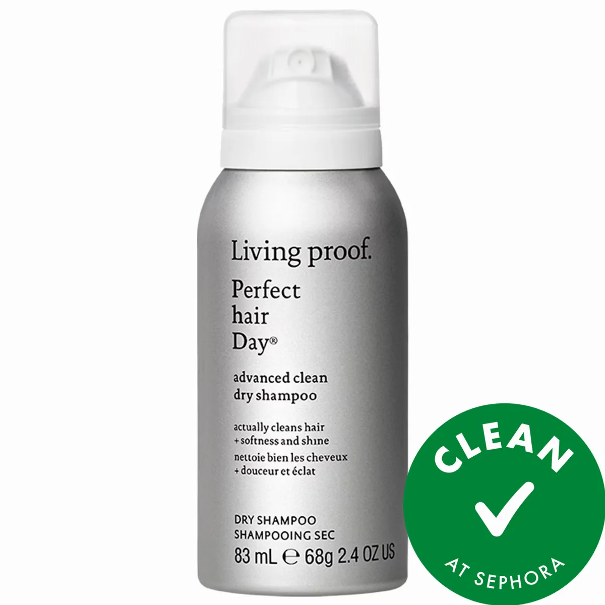 Mini Perfect Hair Day (PhD) Advanced Clean Dry Shampoo 2.4 Oz/ 83 mL by Living Proof
