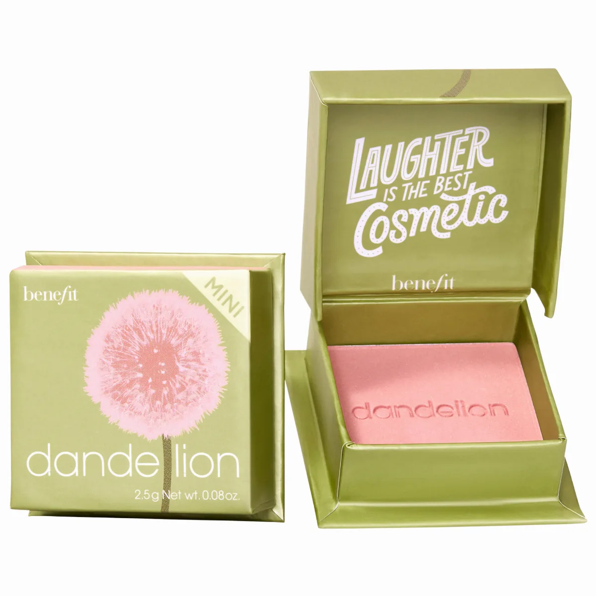 Dandelion Baby-Pink Brightening Blush Mini 0.08 oz / 2.5 G by Benefit Cosmetics