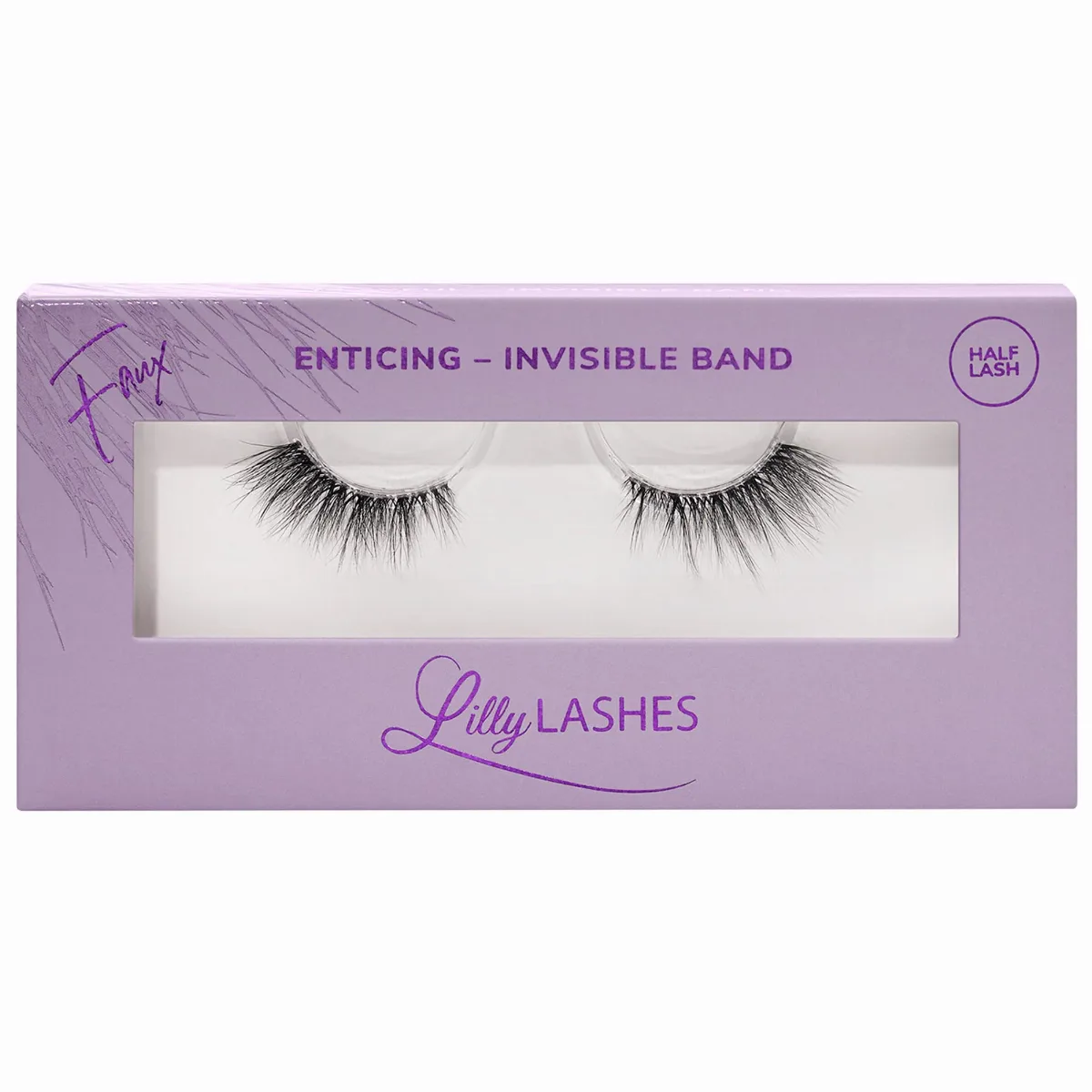 Sheer Band False Eyelashes Enticing by Lilly Lashes