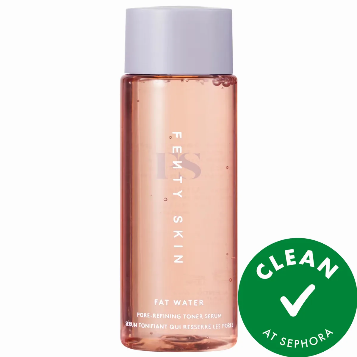 Mini Fat Water Niacinamide Pore-Refining Toner Serum with Barbados Cherry 1.7 oz / 50 Ml Original by Fenty Beauty by Rihanna