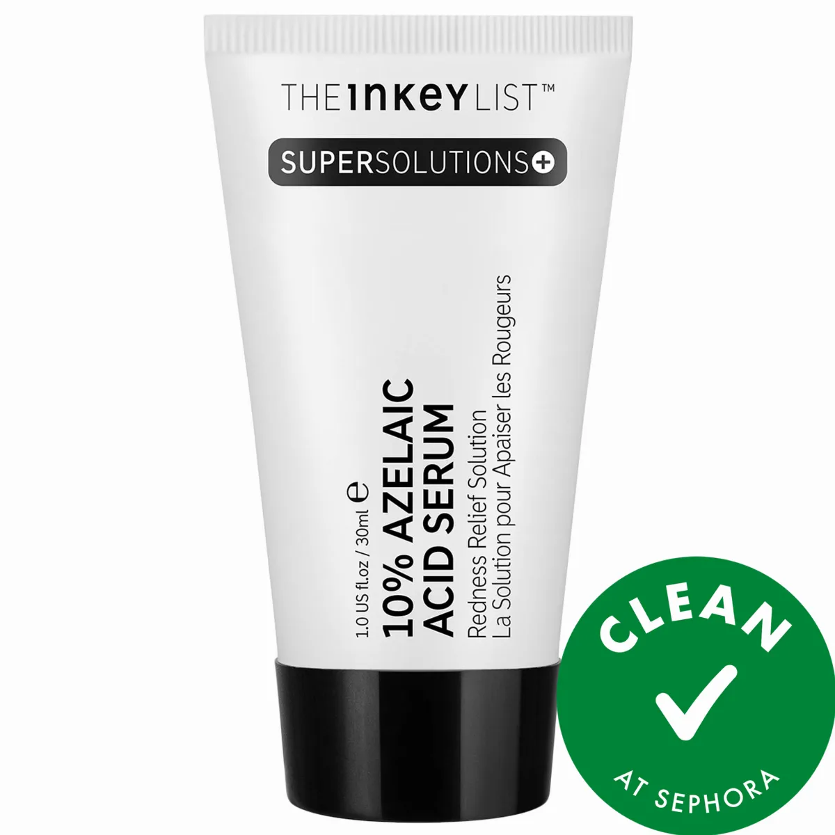 SuperSolutions 10% Azelaic Serum Redness Relief Solution 1 oz / 30 mL by The INKEY List