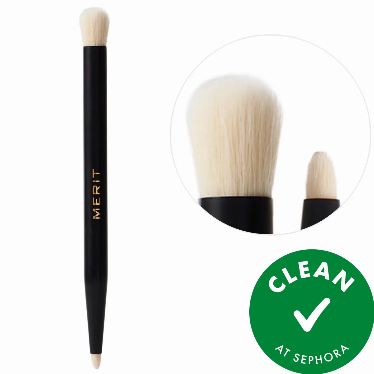Brush No. 2 Double Sided Eyeshadow Brush by MERIT