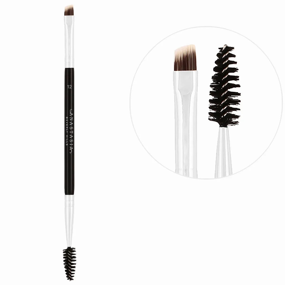 Dual-Ended Firm Angled Eyebrow Brush #12 by Anastasia Beverly Hills