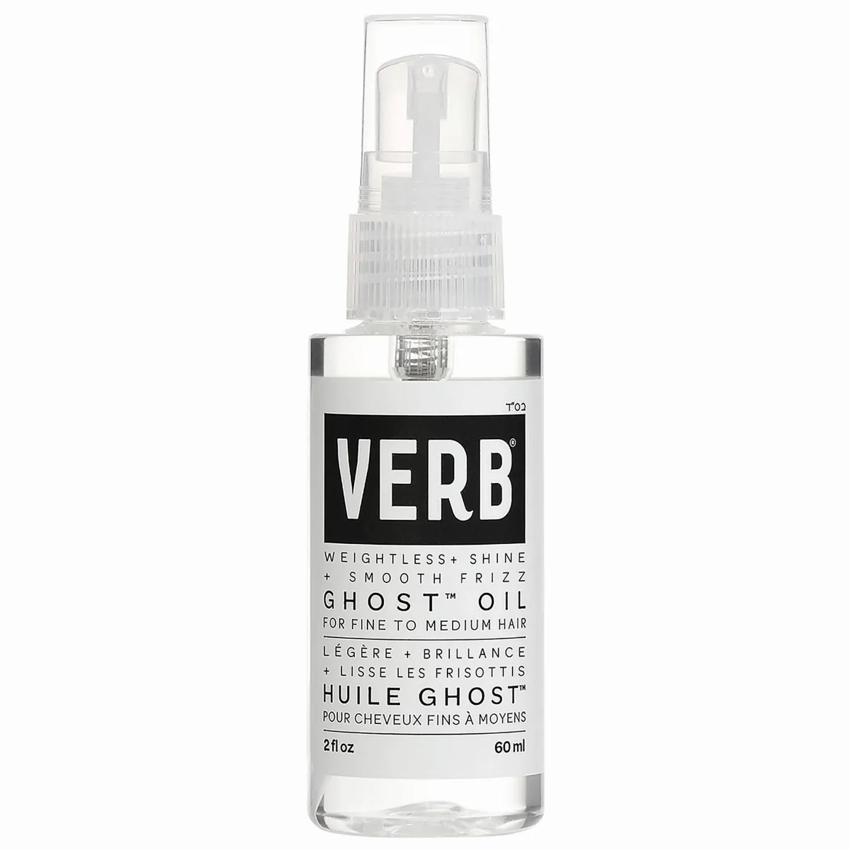 Ghost Weightless Oil to Fight Frizz and Enhance Shine 2 oz / 60 mL by Verb