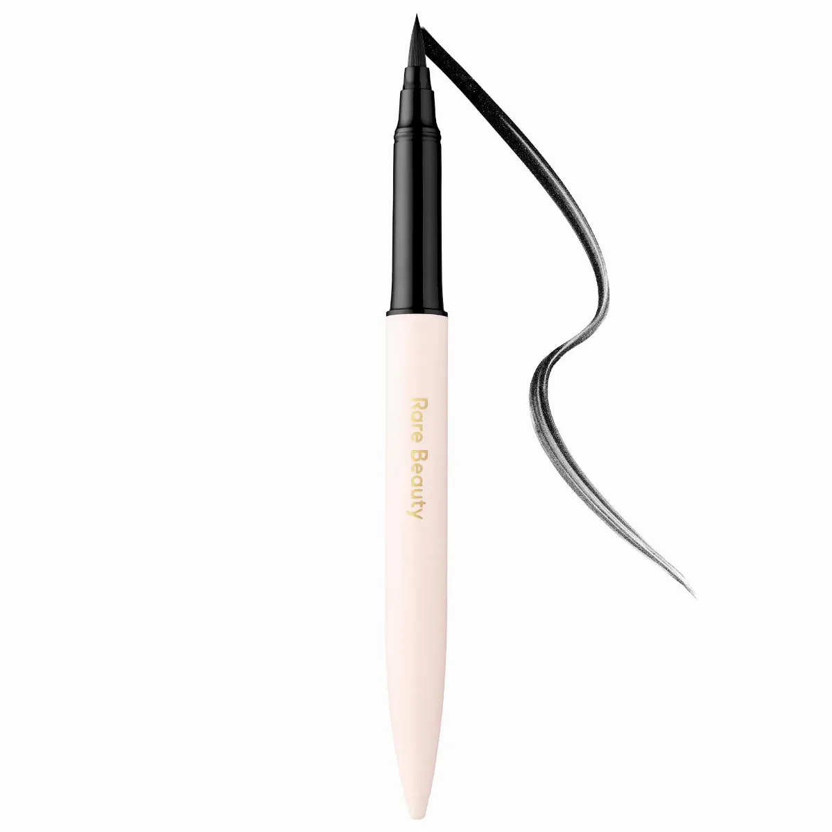 Perfect Strokes Matte Liquid Liner Black 0.03 Oz/ 0.9 mL by Rare Beauty by Selena Gomez