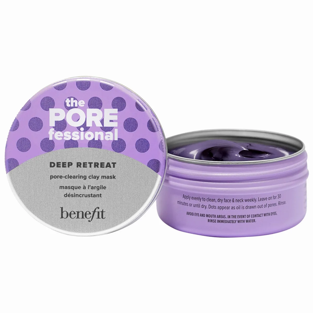 Mini the POREfessional Deep Retreat Pore-Clearing Clay Mask 1 oz / 30 Ml by Benefit Cosmetics