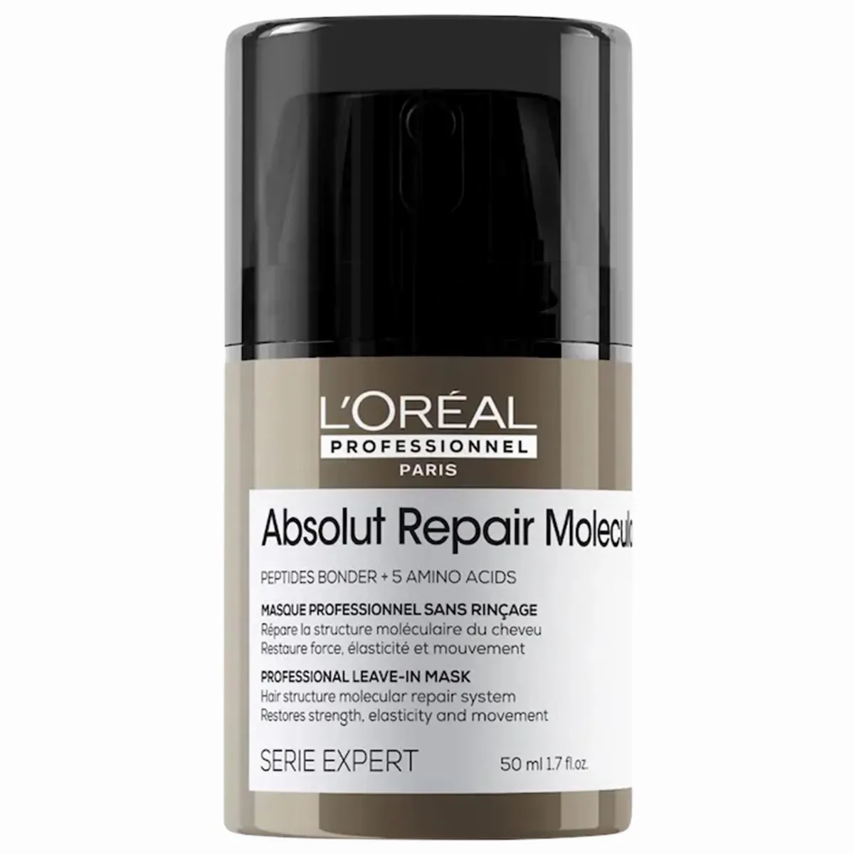 Mini Absolut Repair Molecular Leave-In Cream for Damaged Hair 1.7 oz / 50 mL by L'Oréal Professionnel