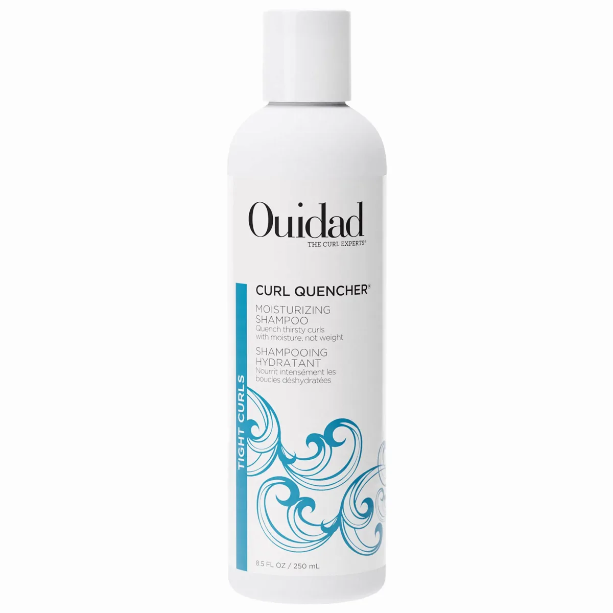 Curl Quencher Hydrating Shampoo for Curly, Coily Hair 8.5 oz / 250 Ml by Ouidad
