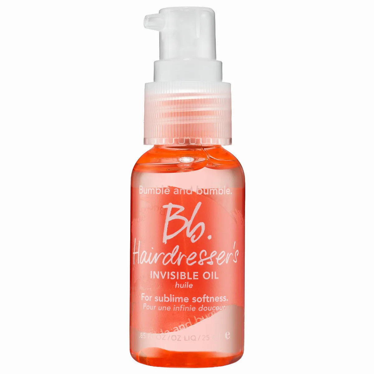 Mini Hairdresser's Invisible Oil Frizz Reducing Hair Oil 0.85 oz / 25 mL by Bumble and bumble