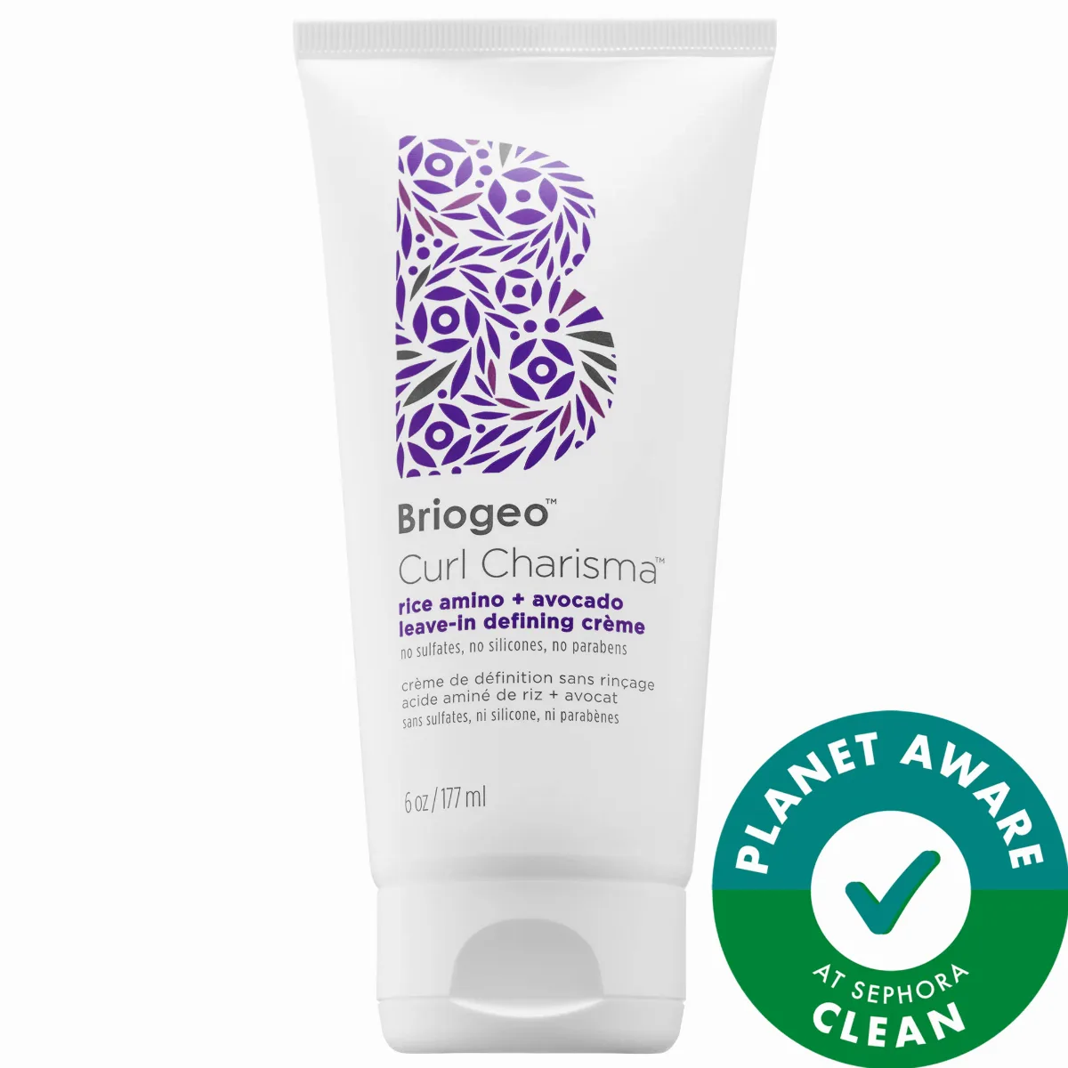 Curl Charisma Rice Amino + Avocado Leave-In Defining Cream 6 oz / 177 mL by Briogeo