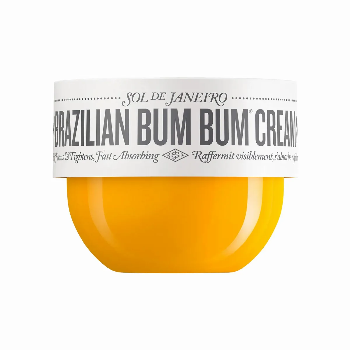 Mini Brazilian Bum Bum Visibly Firming Refillable Body Cream with Caffeine-Rich Guaranà 2.5 oz / 75 mL by Sol de Janeiro