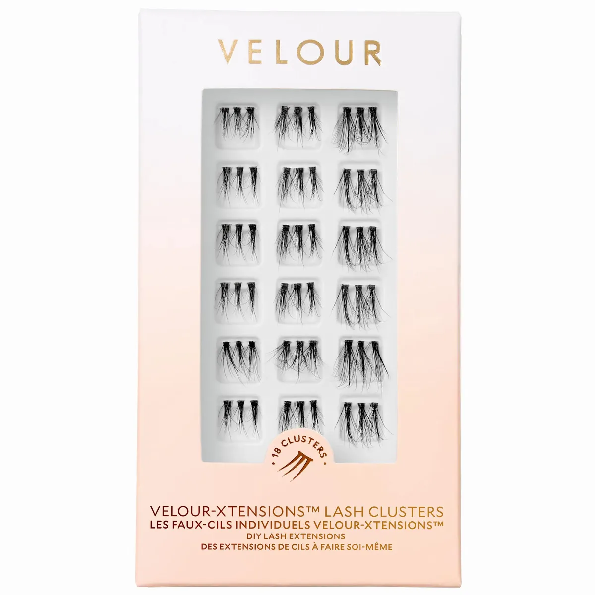 Velour-Xtensions False Lash Clusters Classic Clusters by Velour Lashes