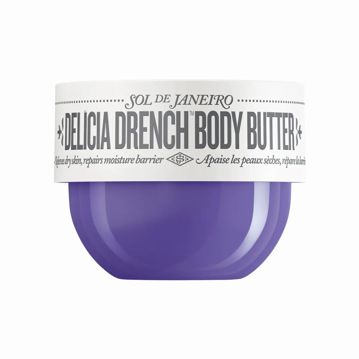 Mini Delícia Drench Deeply Moisturizing Body Butter for Dry Skin 2.5 oz / 75 mL by Sol de Janeiro