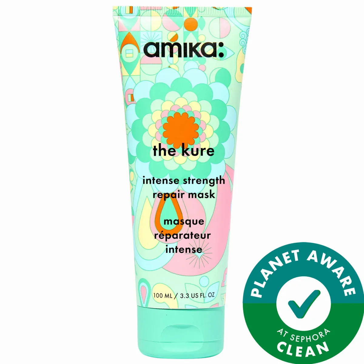 Mini the Kure Intense Strength Repair Mask 3.3 oz / 100 Ml by amika