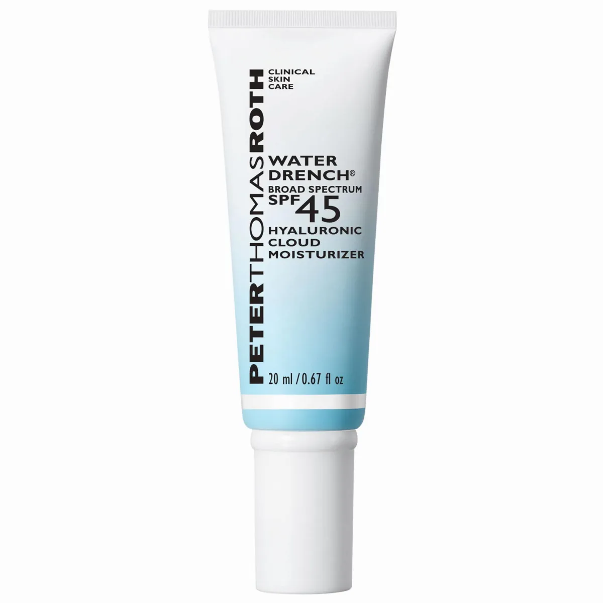 Water Drench Broad Spectrum SPF 45 Hyaluronic Moisturizer.67 Fl oz / 20ml by Peter Thomas Roth