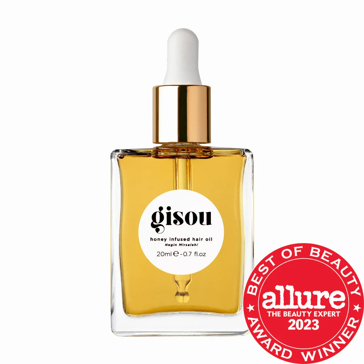 Mini Honey Infused Hair Oil 0.7 oz / 20 mL by Gisou